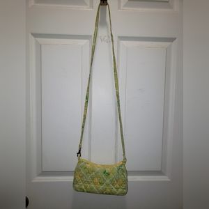 Vera Bradley Vintage Silk, small crossbody, EUC